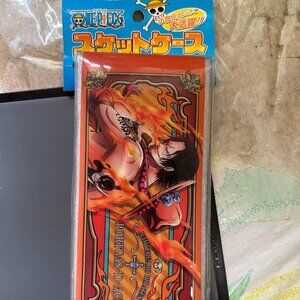 One Piece Whitebeard Pirates Portgas D Ace Sket Sketching Pencil Case Plastic